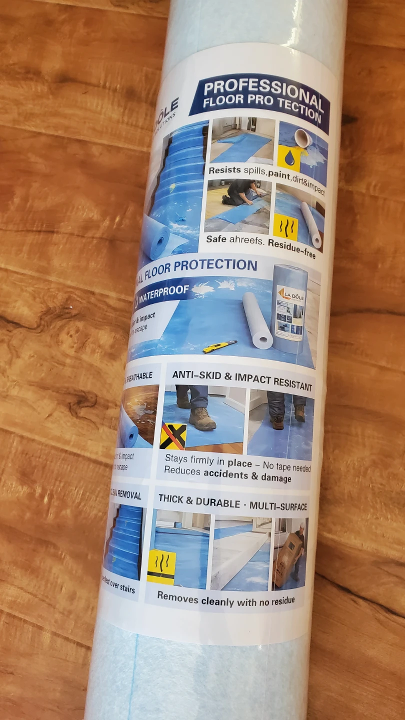 La Dôle Wood Solutions Professional Floor Protection 40 x 46ft