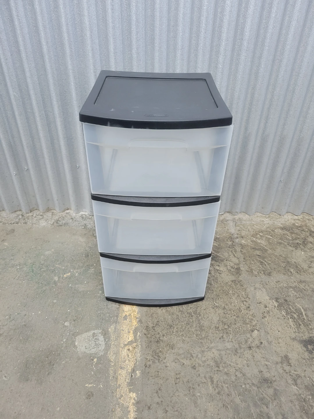 3-Drawer Plastic Storage Organizer