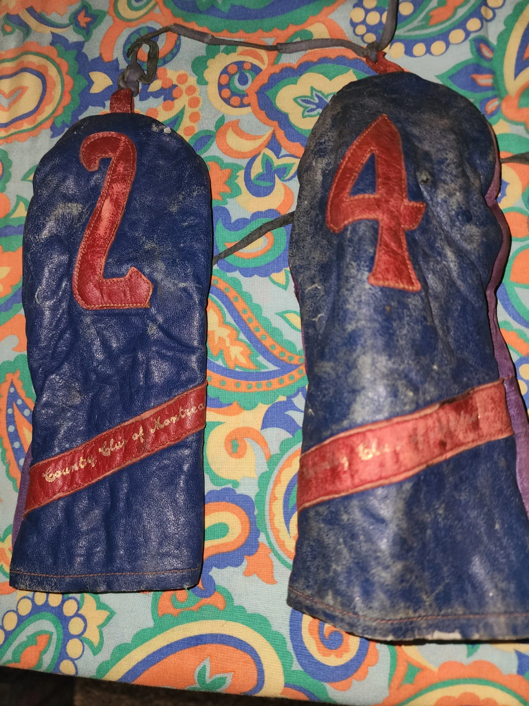 Vintage Golf Club Head Covers - Set of 4 - photo 2