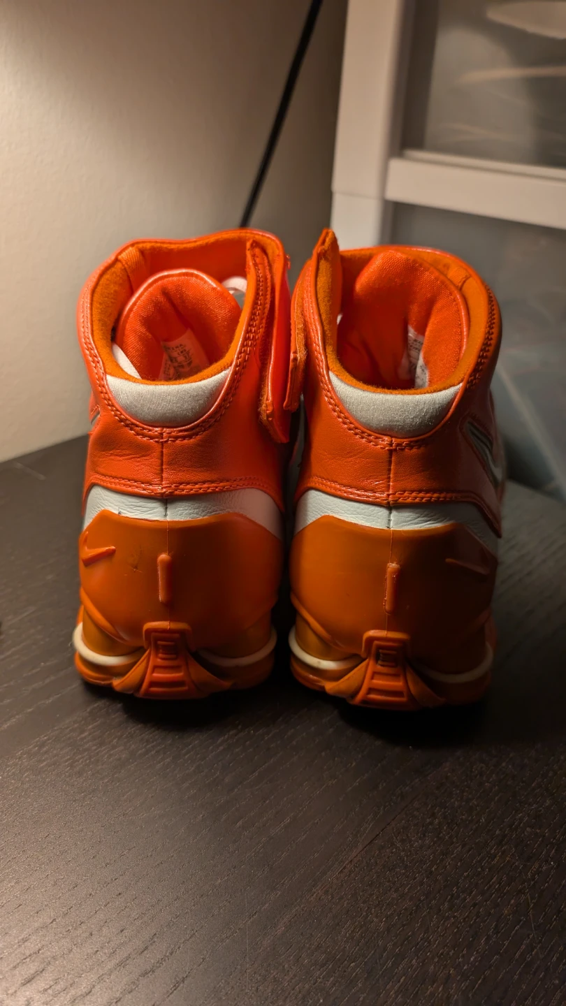 Nike Men's Shox Elite TB Colors White Orange Chrome US Size 9 - photo 3