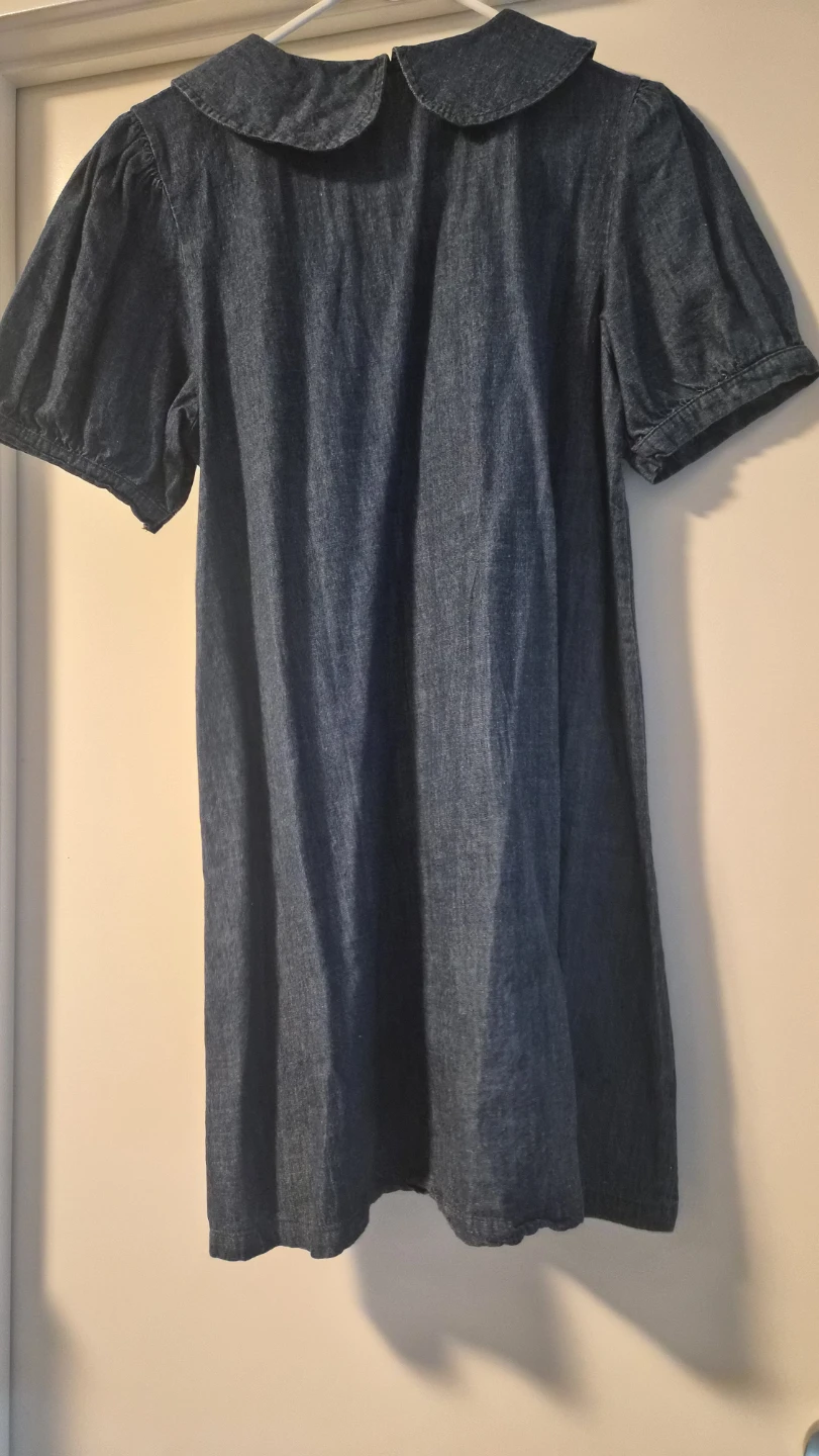 Mini chambray dress - photo 4