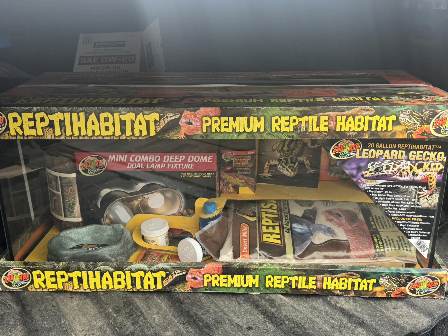 Zoo Med ReptiHabitat Leopard Gecko Kit