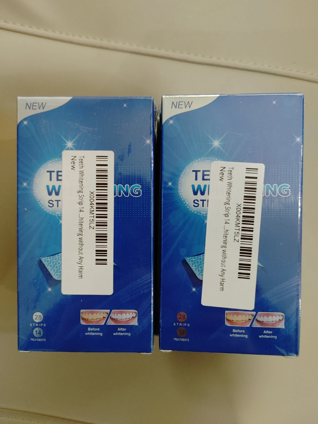 🧡TEN BOXES OF TEETH WHITENING STRIPS EXP. 10/ 24/ 2026 - photo 4