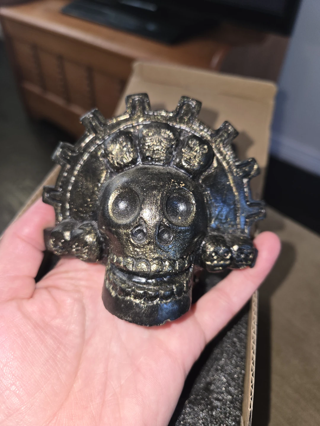 Steampunk Skull Wind Instrument - photo 3