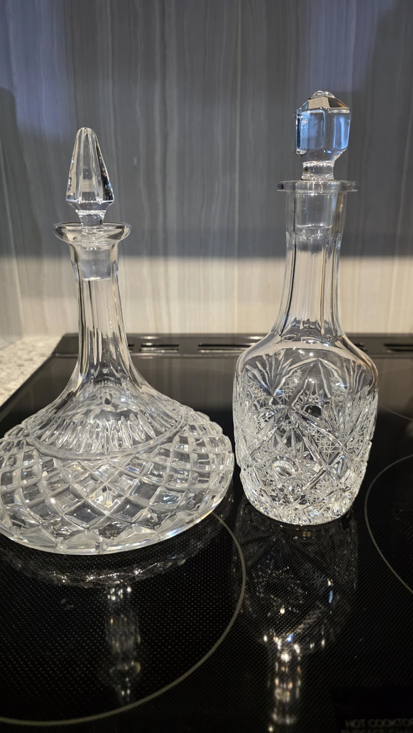 Crystal Glass Perfume Bottles and Decanters - photo 4