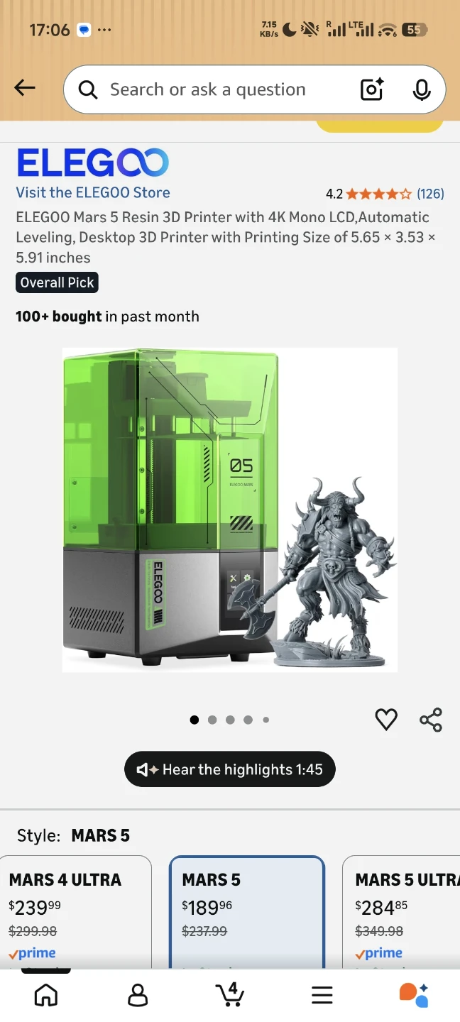 ELEGOO Mars 5 Resin 3D Printer - photo 2