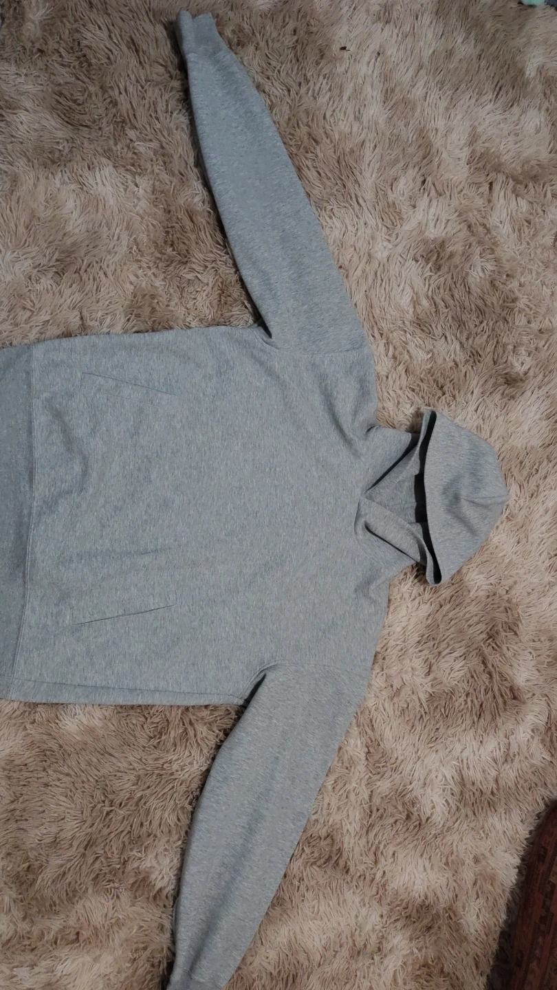 Grey Uniqlo hoodie
