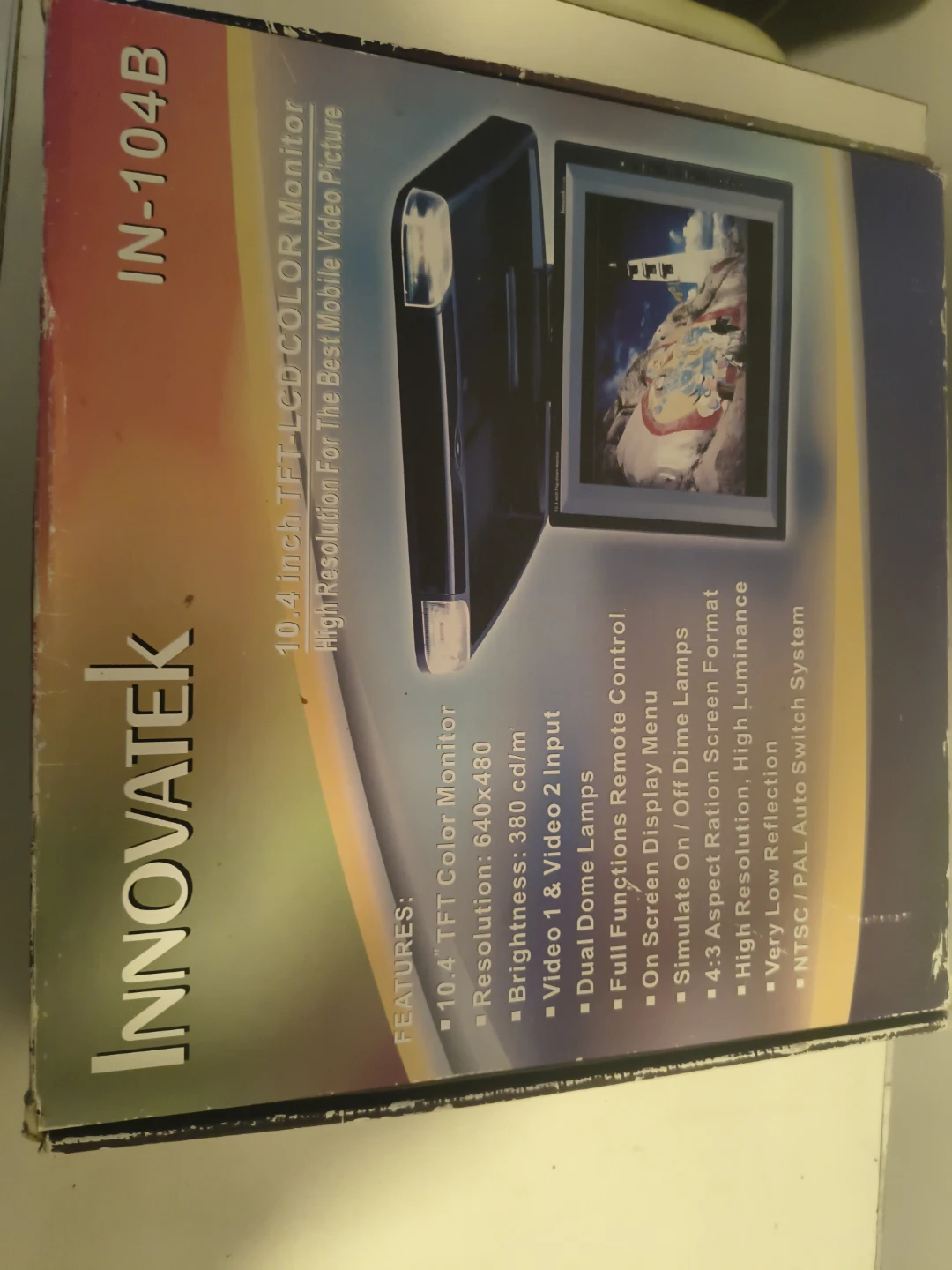 Innovatek IN-104B 10.4 Inch TFT Color Monitor