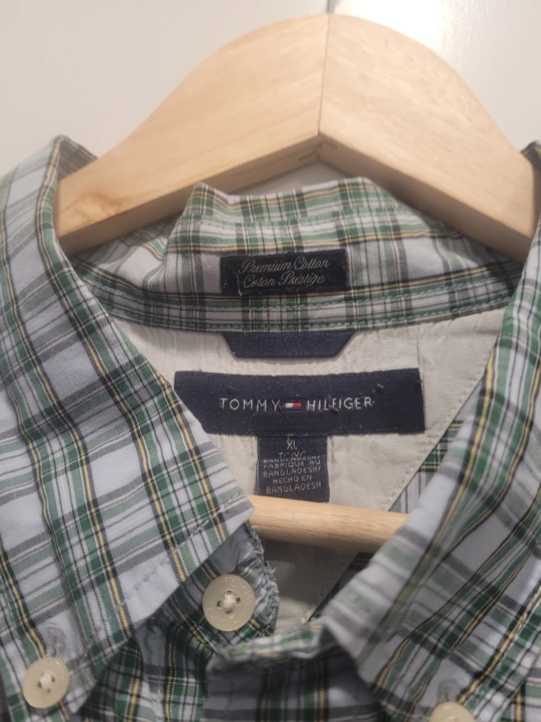 XL - 2x Men’s Long Sleeve Button Down Shirts Bundle T. Hilfiger - photo 3
