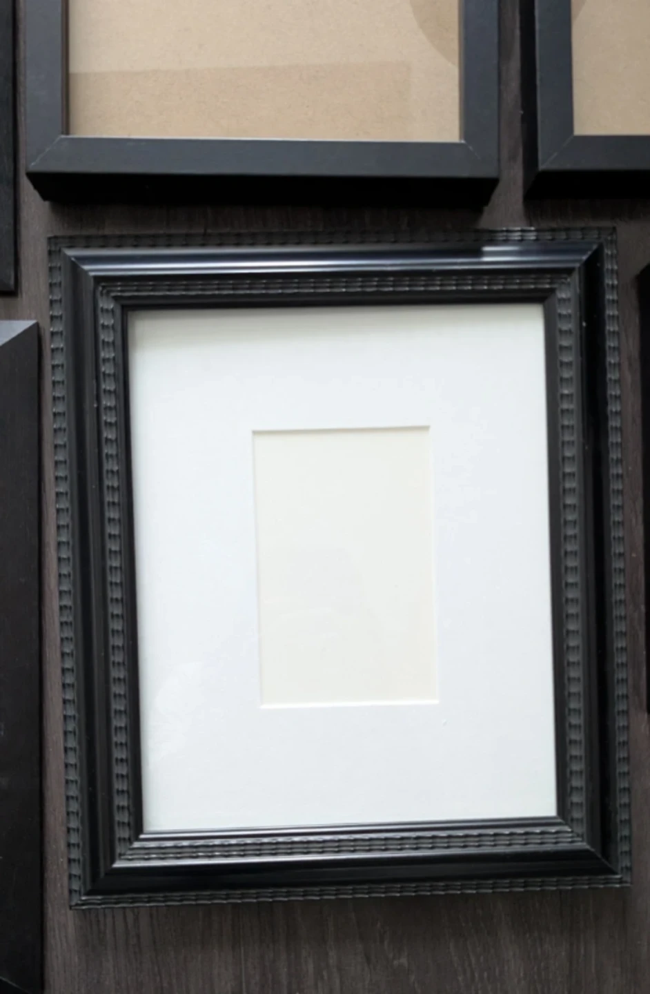 Assorted Black Picture Frames (price includes all 6) - photo 3