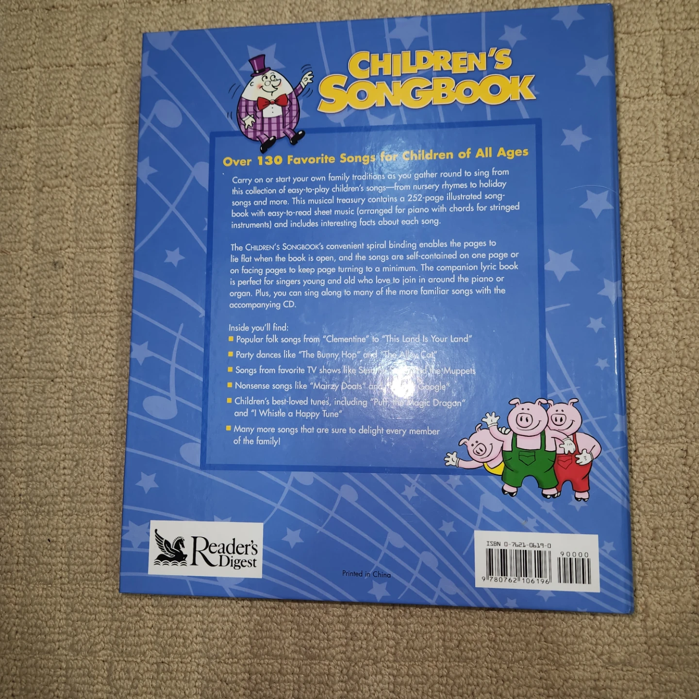 Reader's Digest Children's Songbook with Lyric Book and Music CD - photo 5