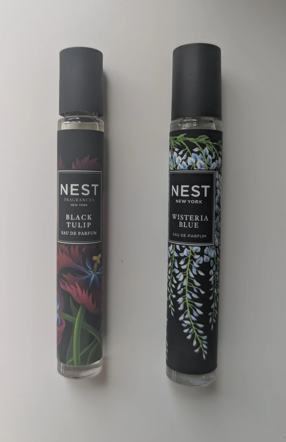 NEST Black Tulip and Wisteria Blue Eau de Parfums