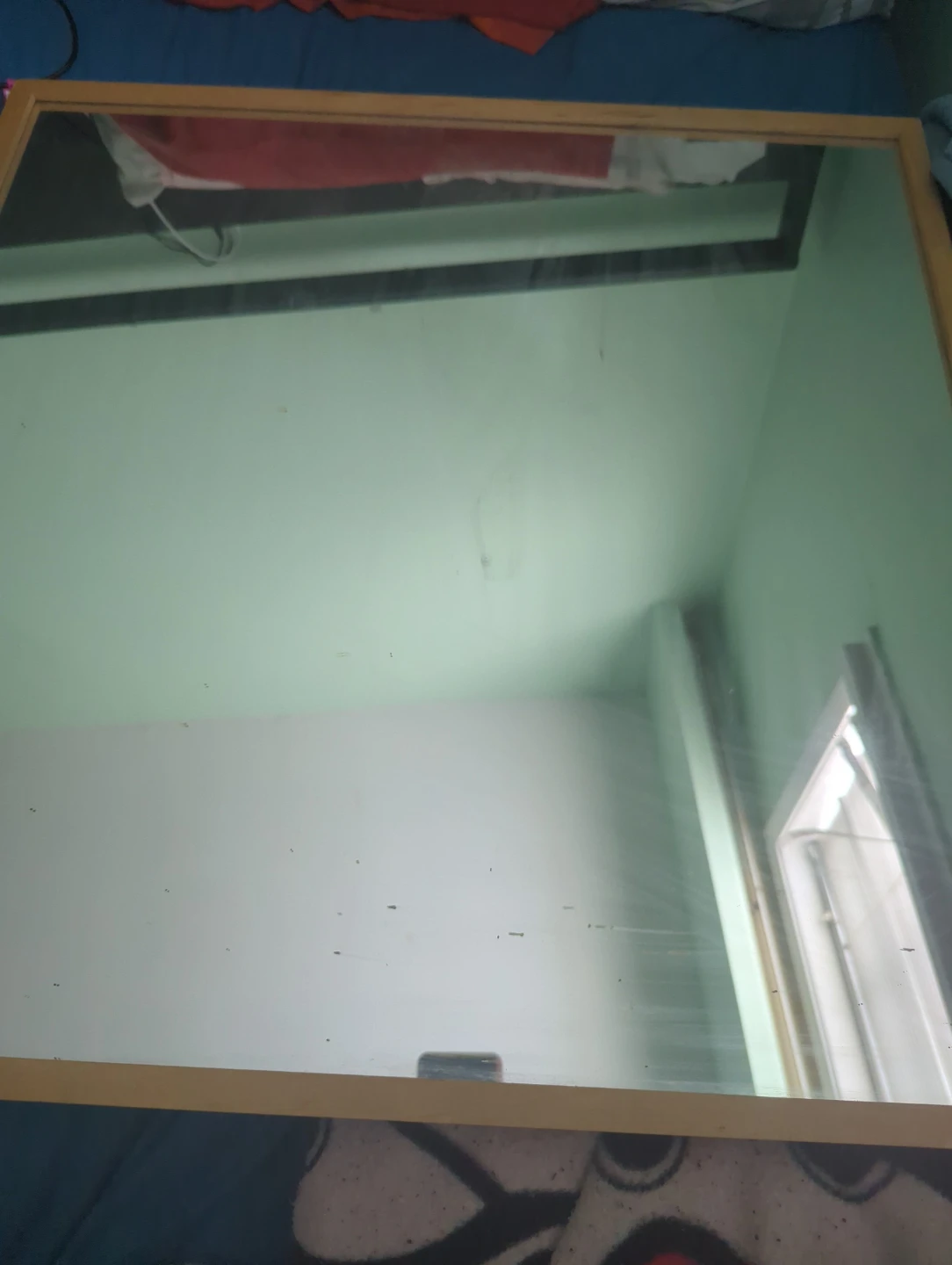 Wooden Framed Mirror