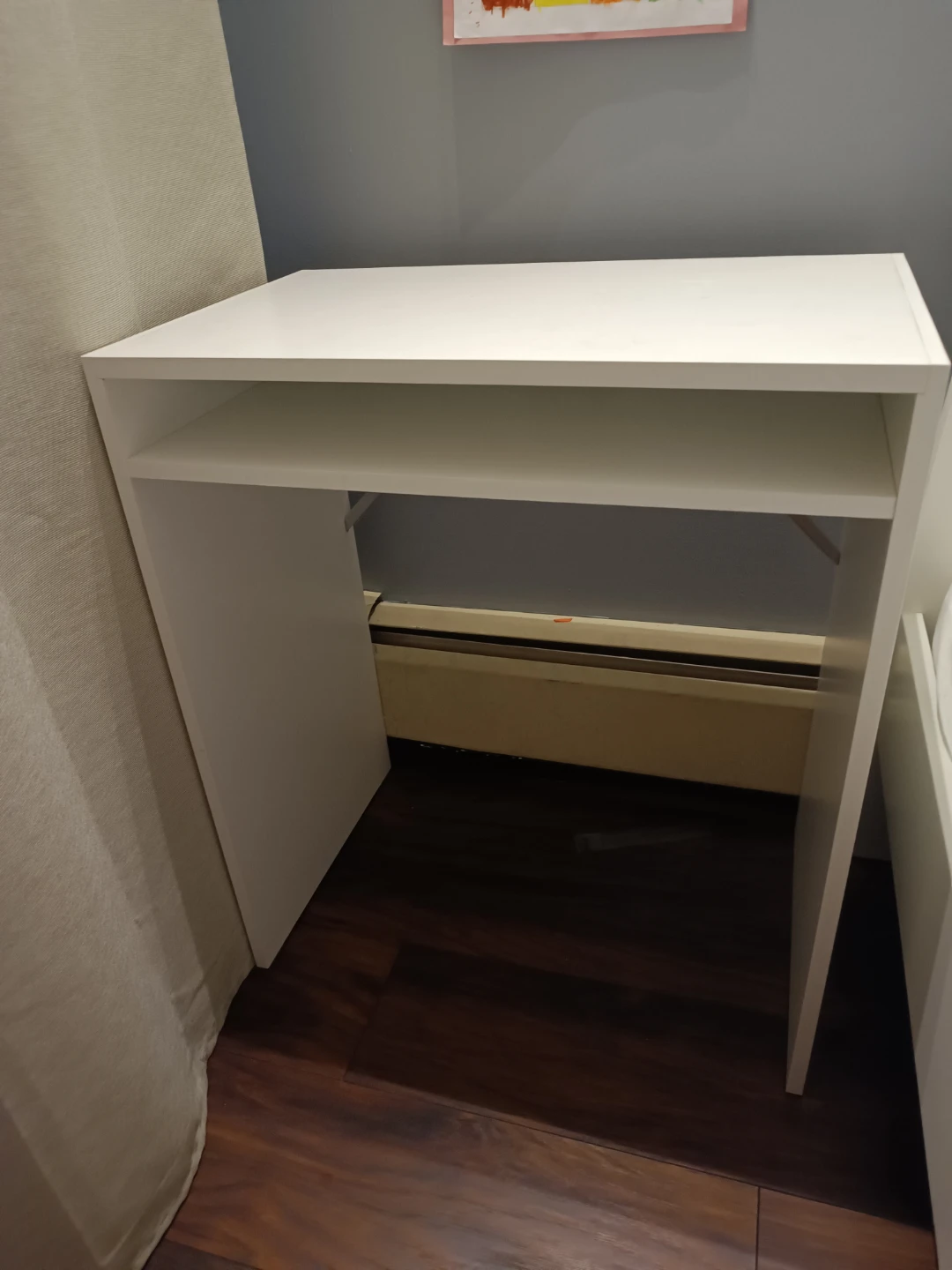 TORALD Desk, White, 65x40 cm