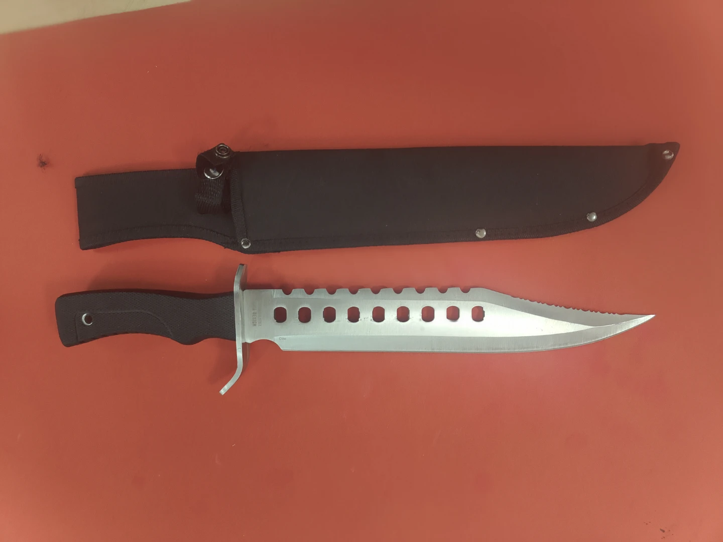 Large Bowie Knife with Sheath