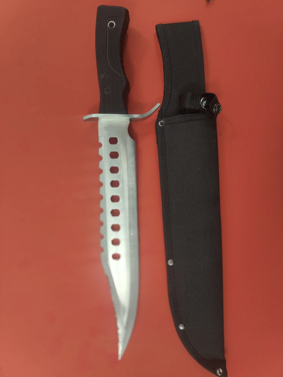 Large Bowie Knife with Sheath - photo 4