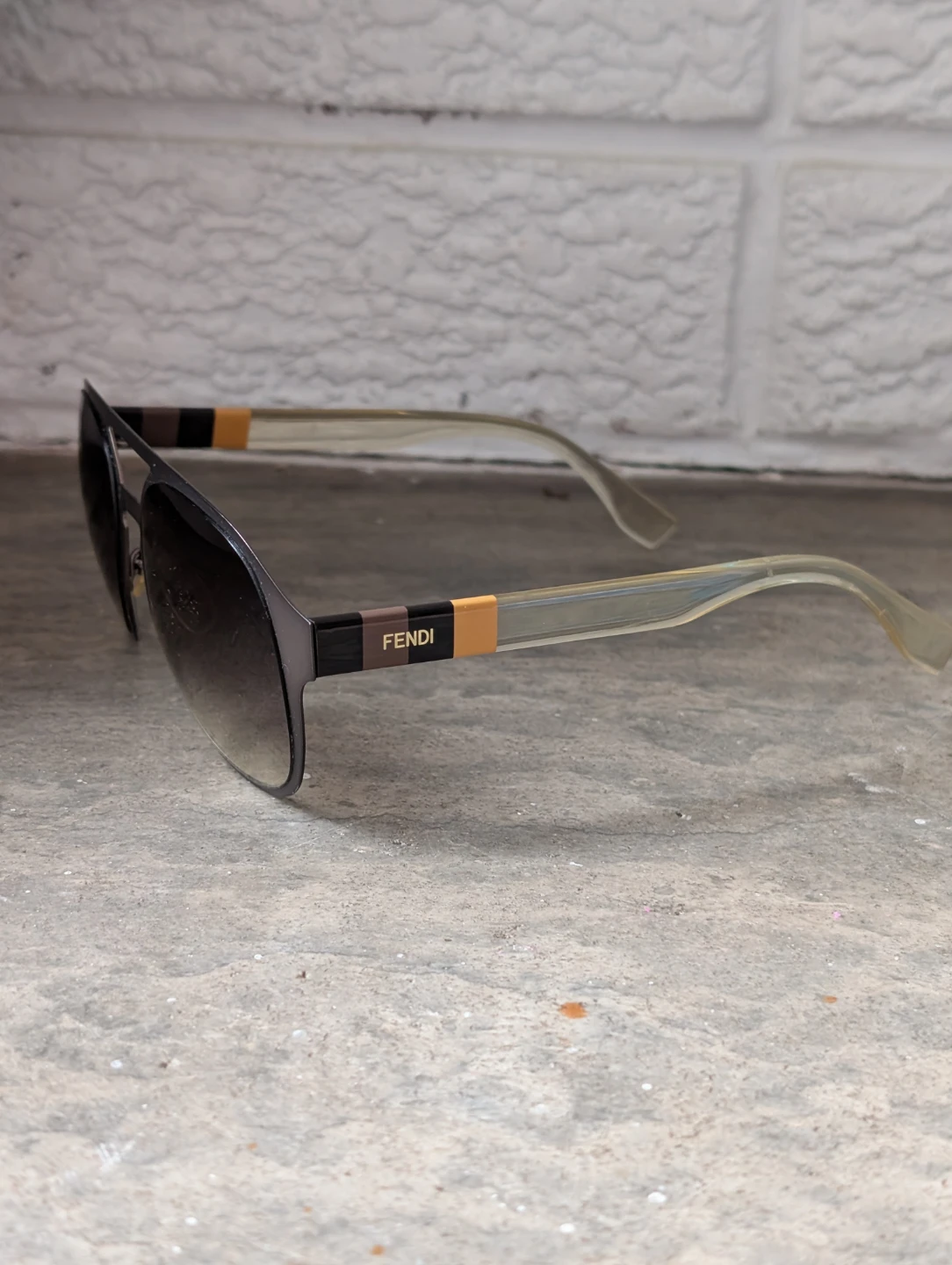 Fendi Sunglasses FF 0082/S E1HJS Brown 55[]18[]140 Italy