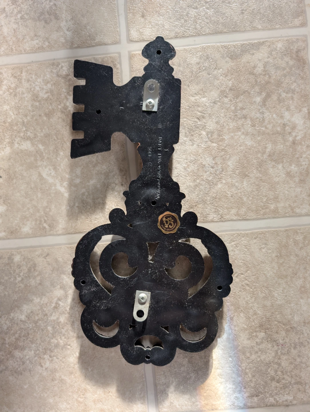 Vintage Midcentury Skeleton Key Wall Hanging Art - photo 4