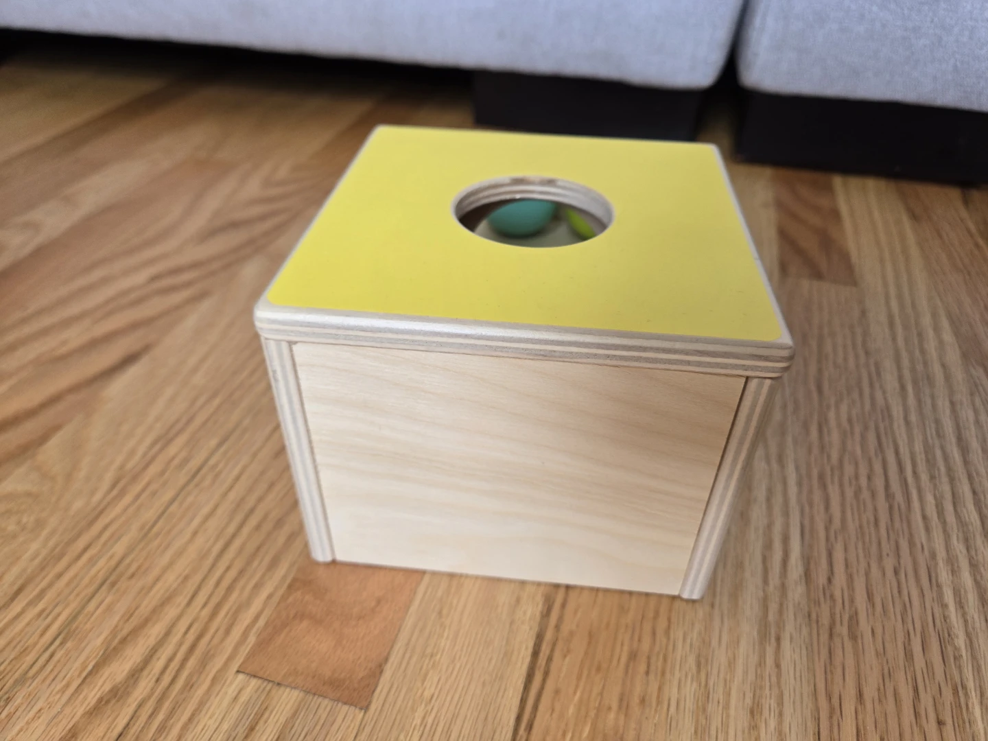 Lovevery Wood Ball Drop Box Ball Set Toy Montessori Play - photo 5