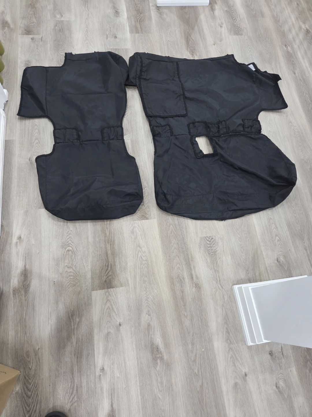 Atlas Black Padded Car Seat Protectors