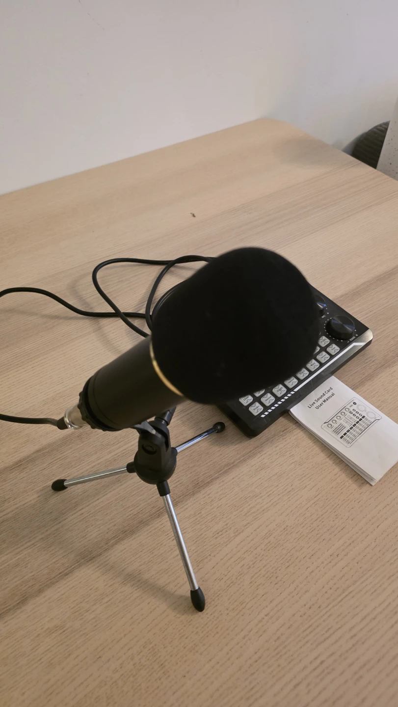 Live Sound Card and Microphone Set - photo 3