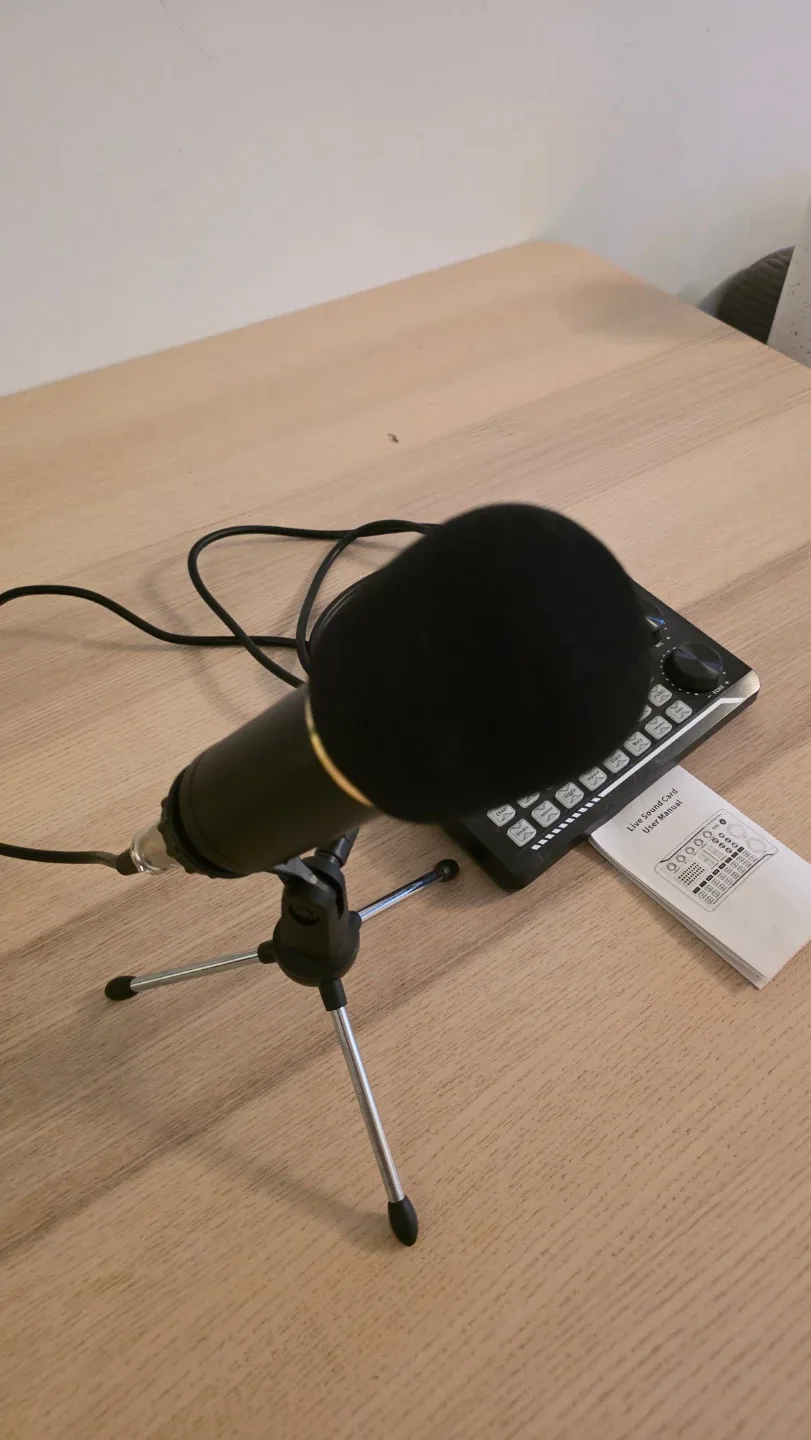 Live Sound Card and Microphone Set - photo 3