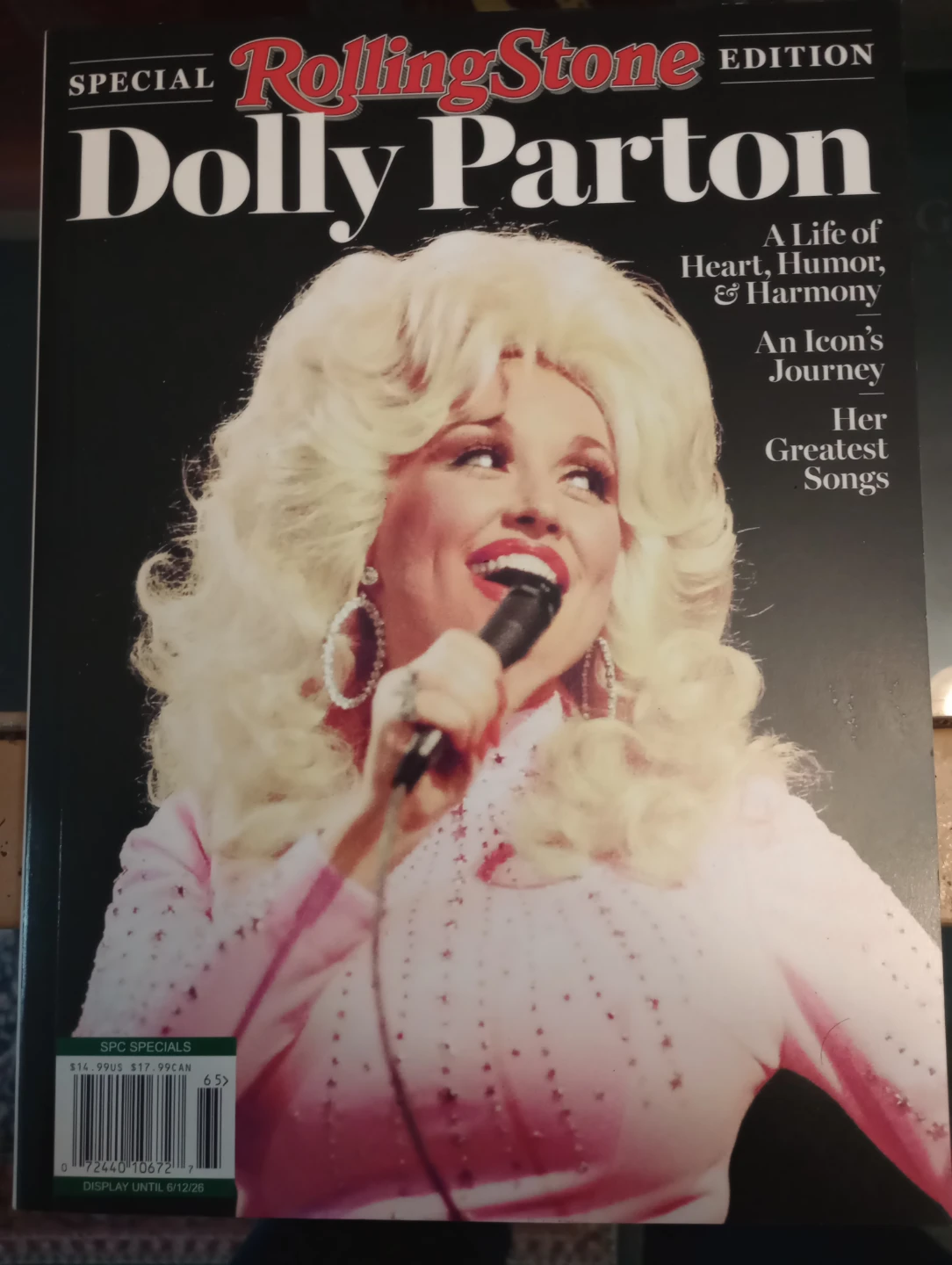 Rolling Stone Special Edition Dolly Parton Magazine