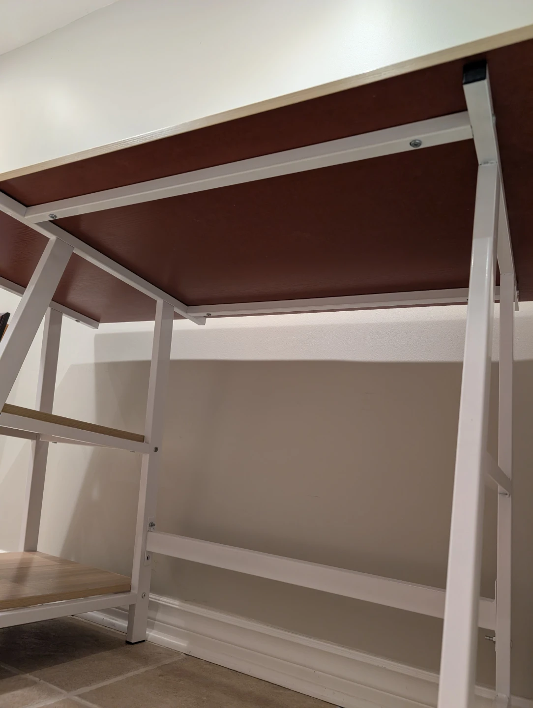 Two-Tier Shelf Desk - photo 5