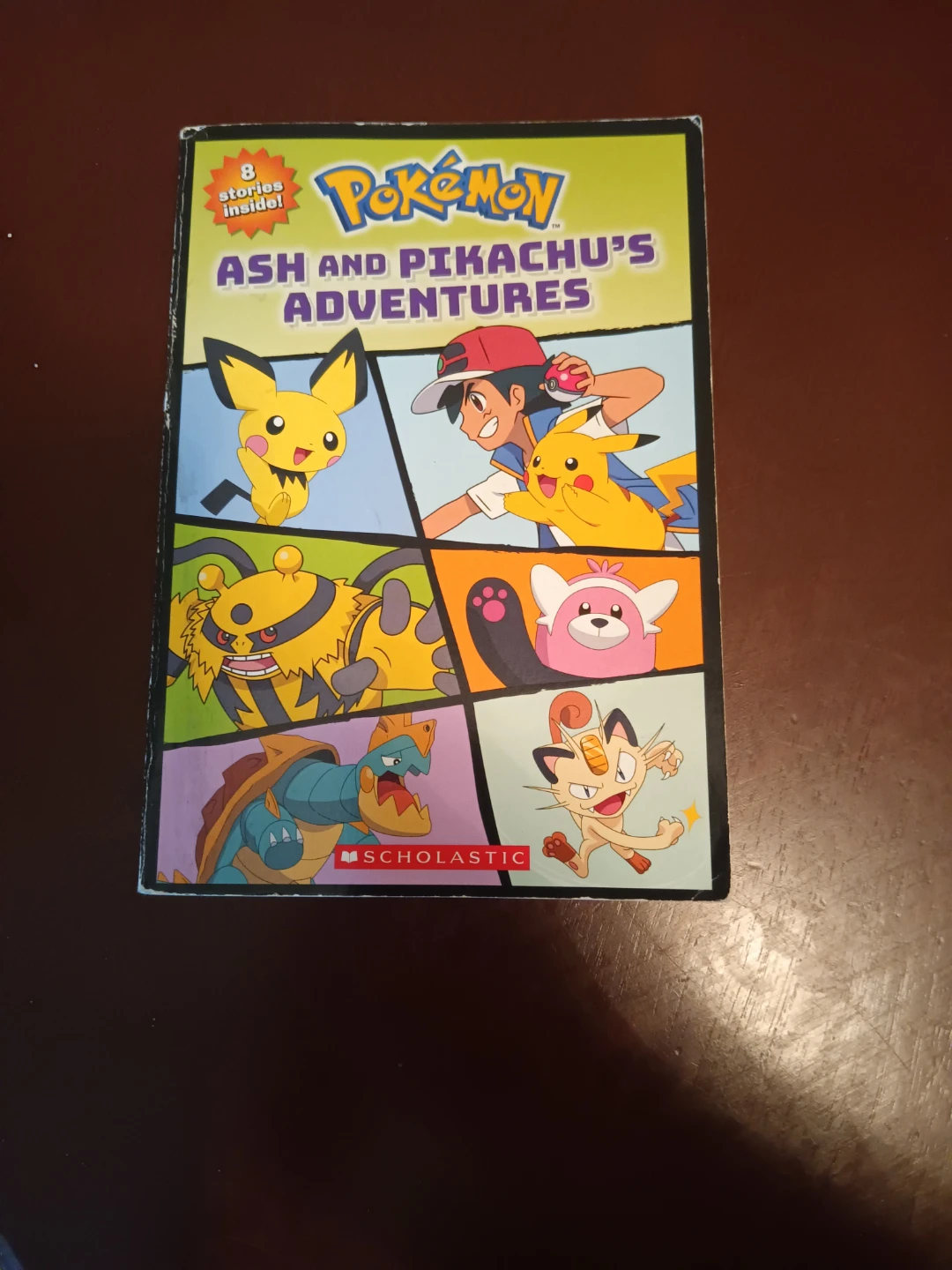Pokemon Ash and Pikachu's Adventures Book
