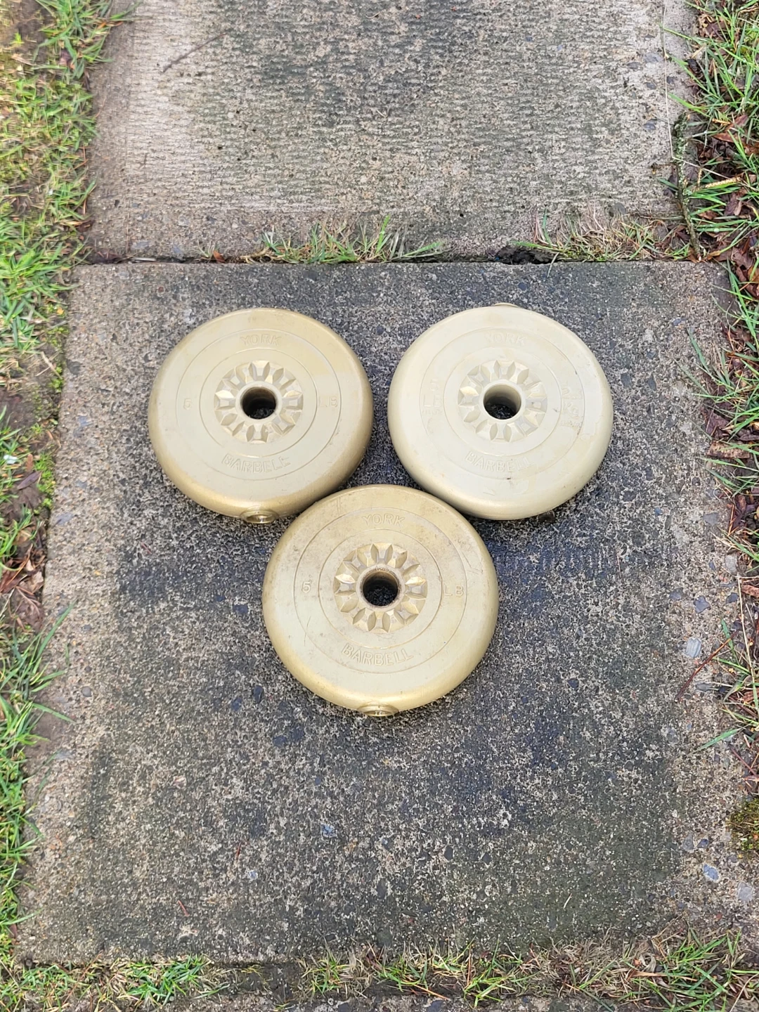 Poids York Barbell - 5 lbs, 2.5 kg - photo 2