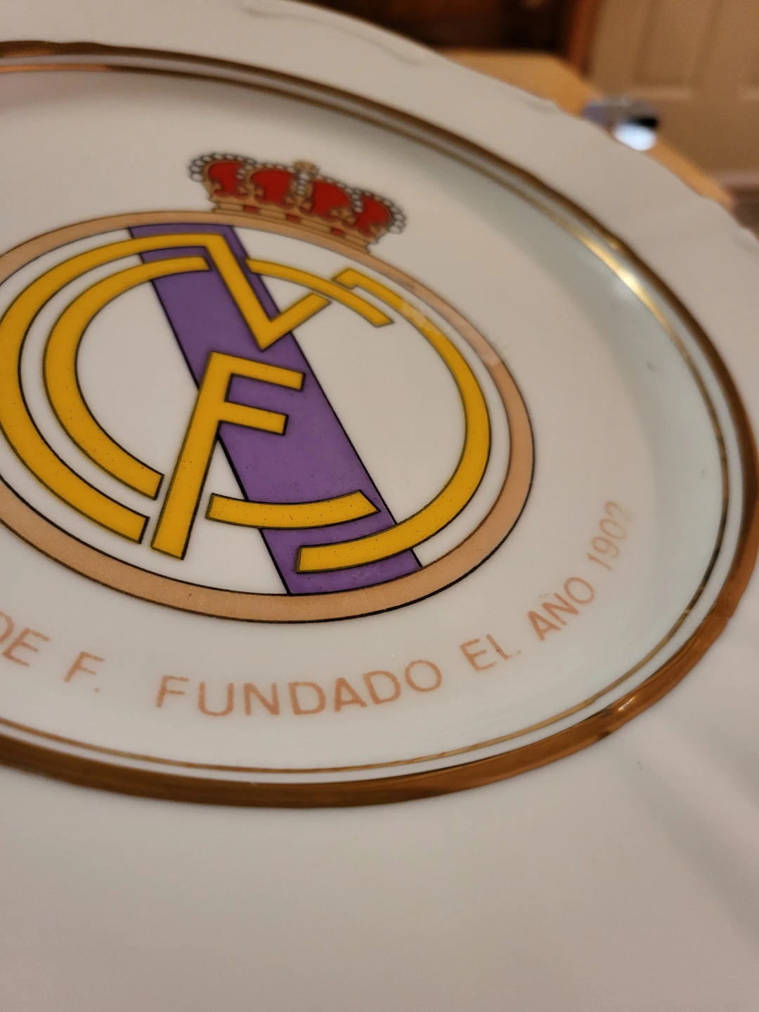 Real Madrid Decorative Plate - photo 3
