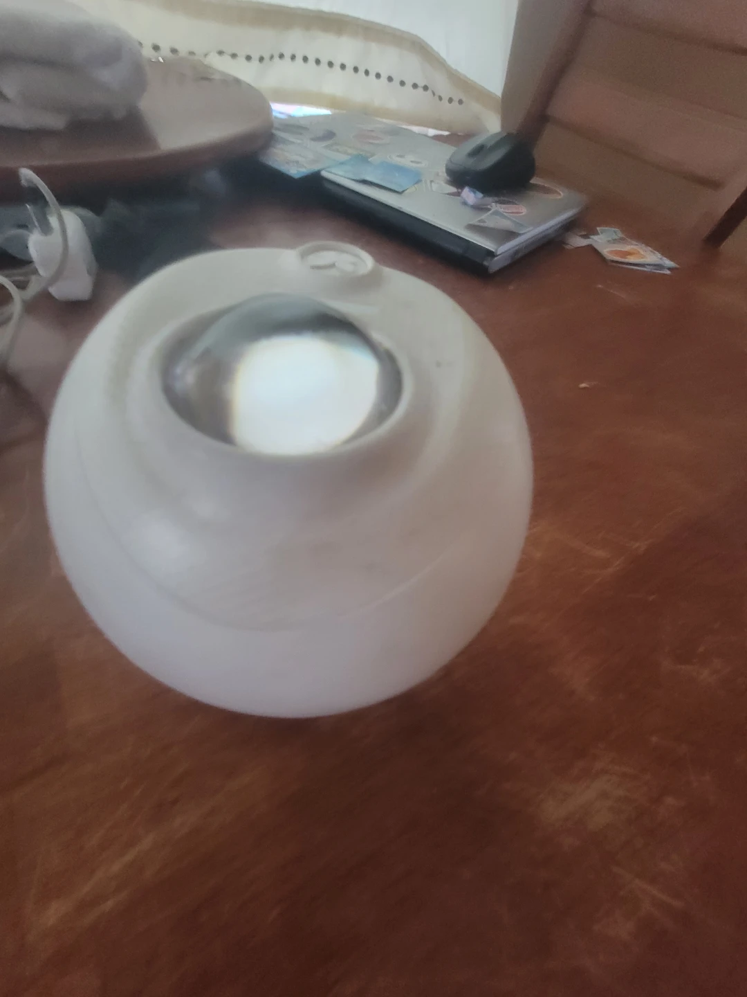 White Butterfly Night Light Projector