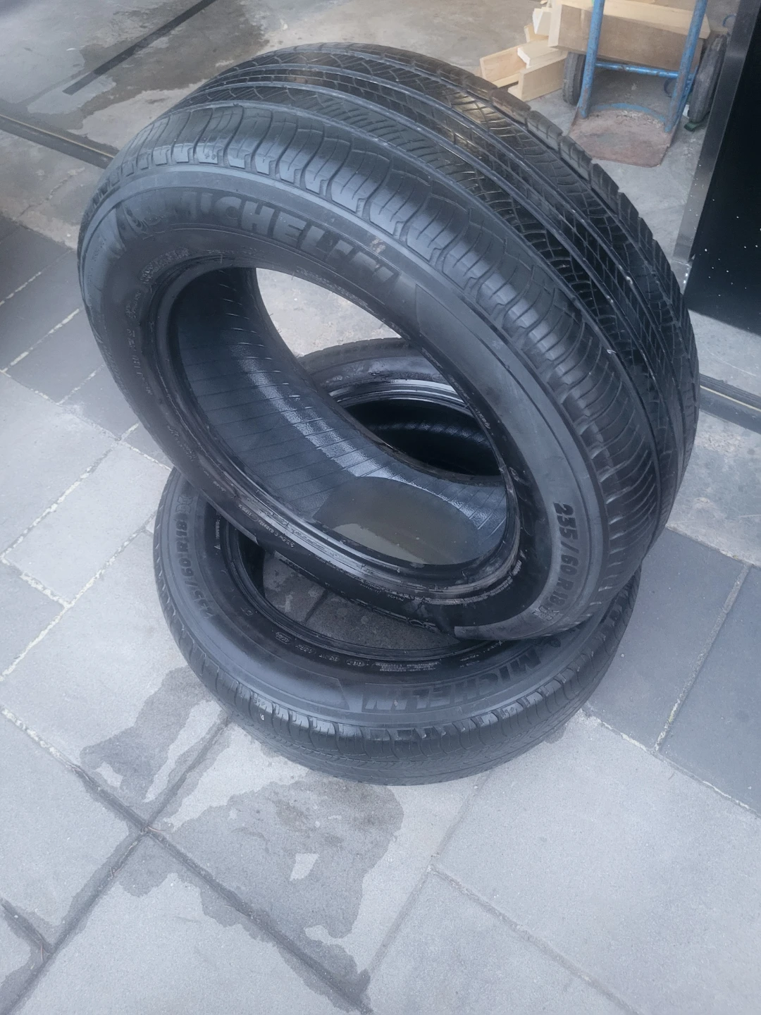 Two Michelin Tires 235/60 R18