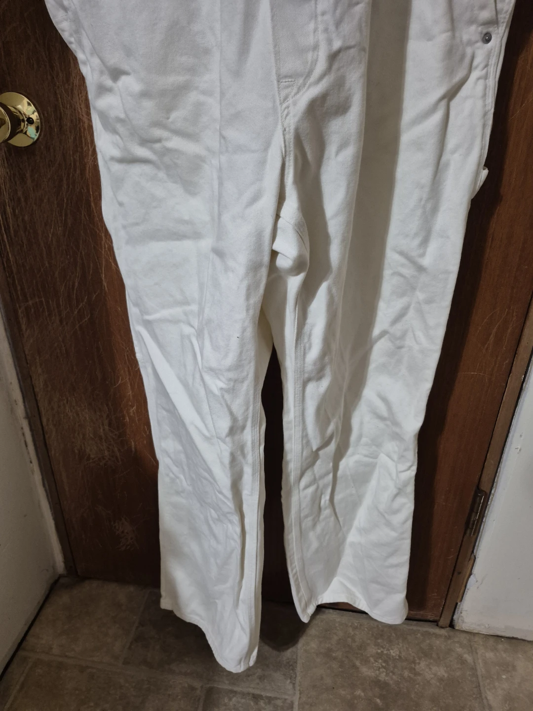 3XL size: H&M White Relaxed Fit Overalls - photo 3