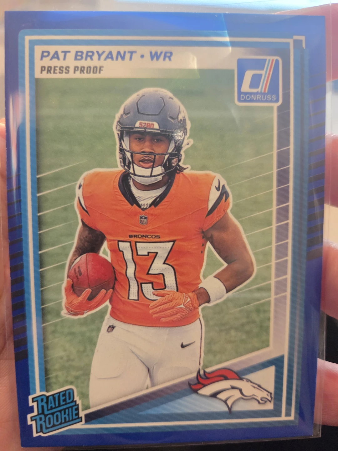 Football rookie card pro
