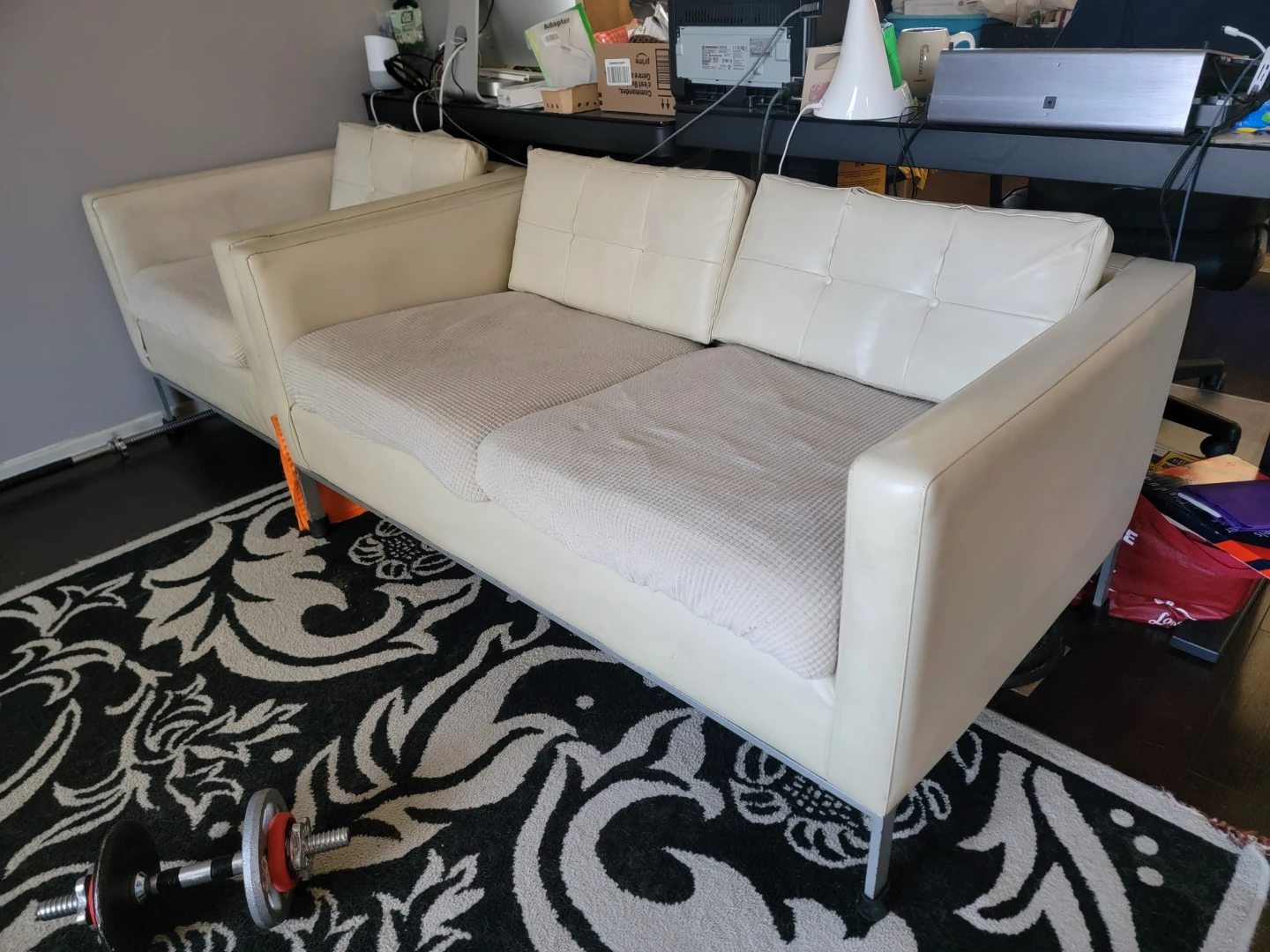 Free sofa set--must take all