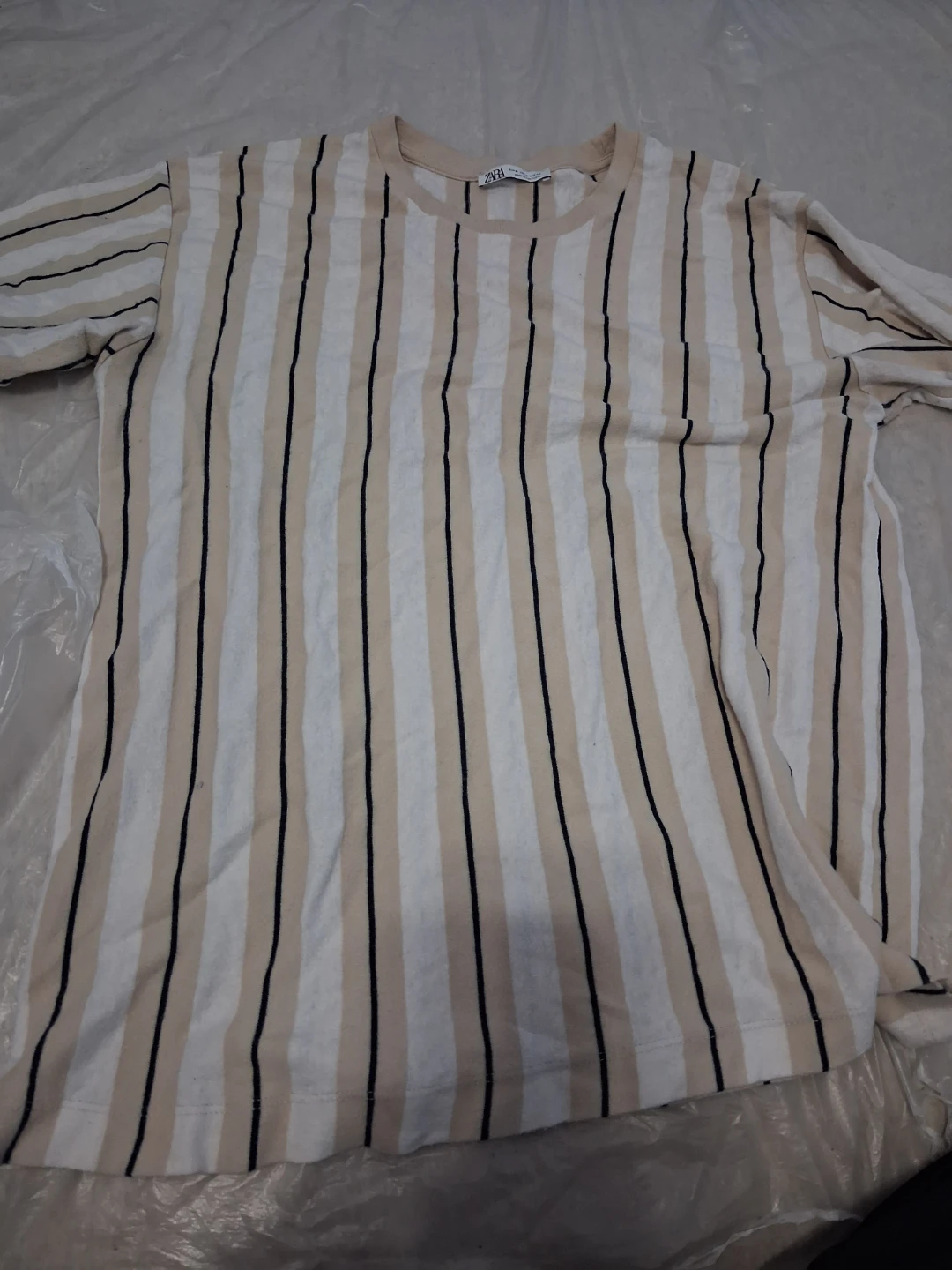 Zara Striped T-Shirt - Men's Medium - photo 2