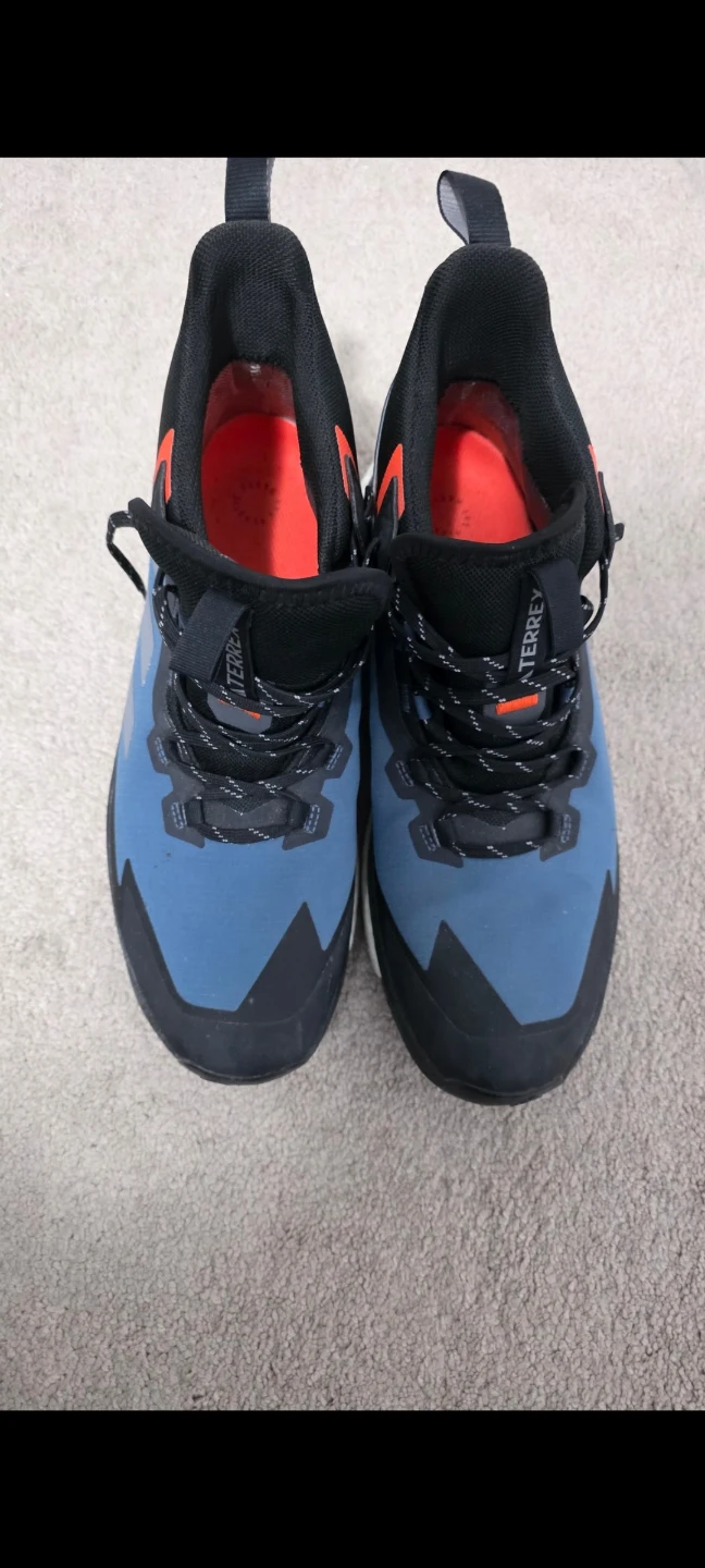 Adidas Terrex Swift R3 Gore-Tex Hiking Boots - Blue/Black/Orange - photo 4