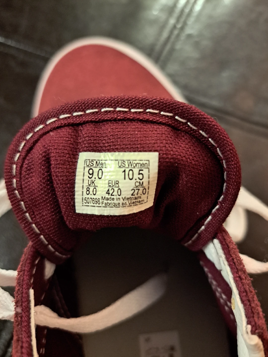 Vans Old Skool Burgundy - photo 2