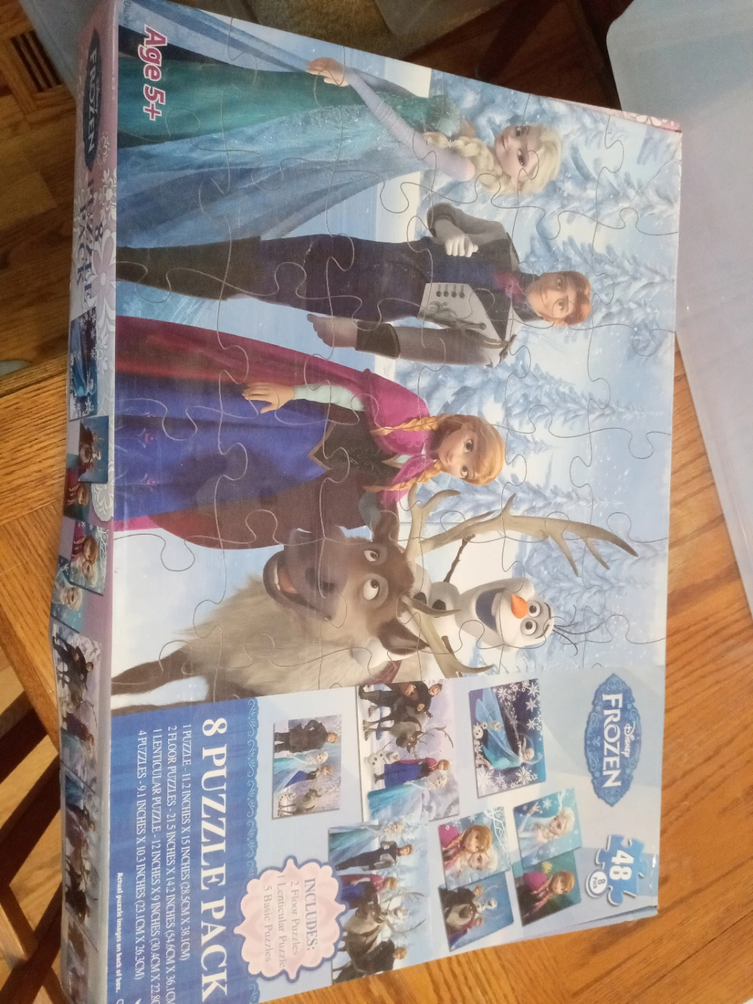 Disney Frozen 8 Puzzle Pack