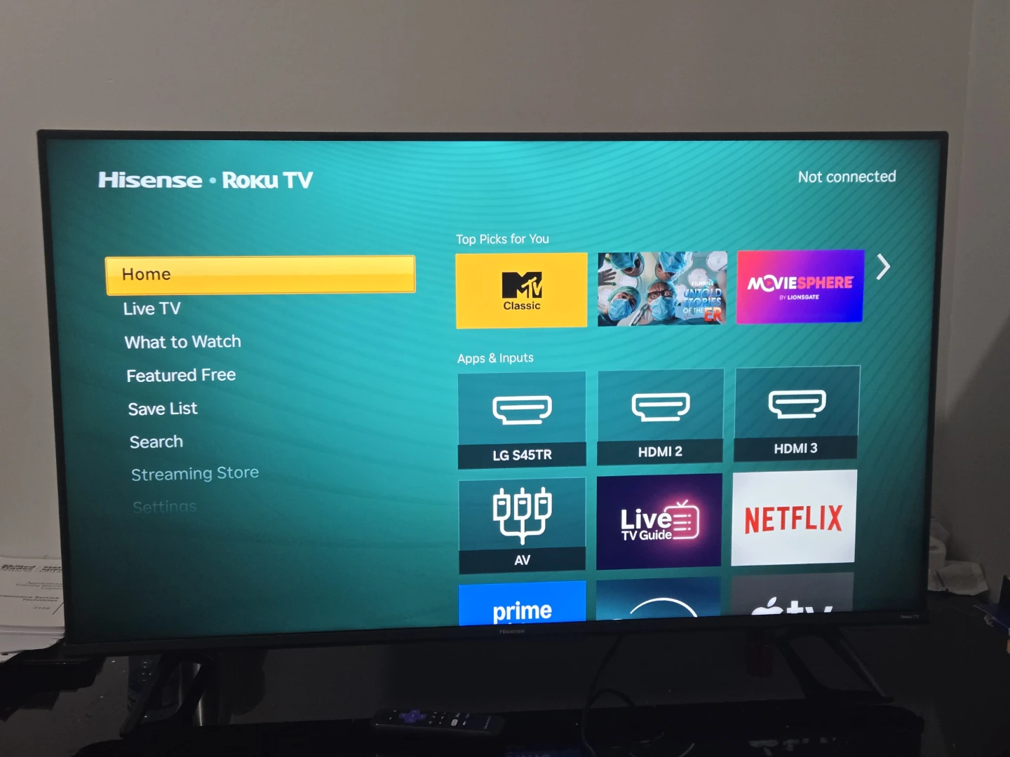 Hisense 43" Roku TV 6 Series - photo 3