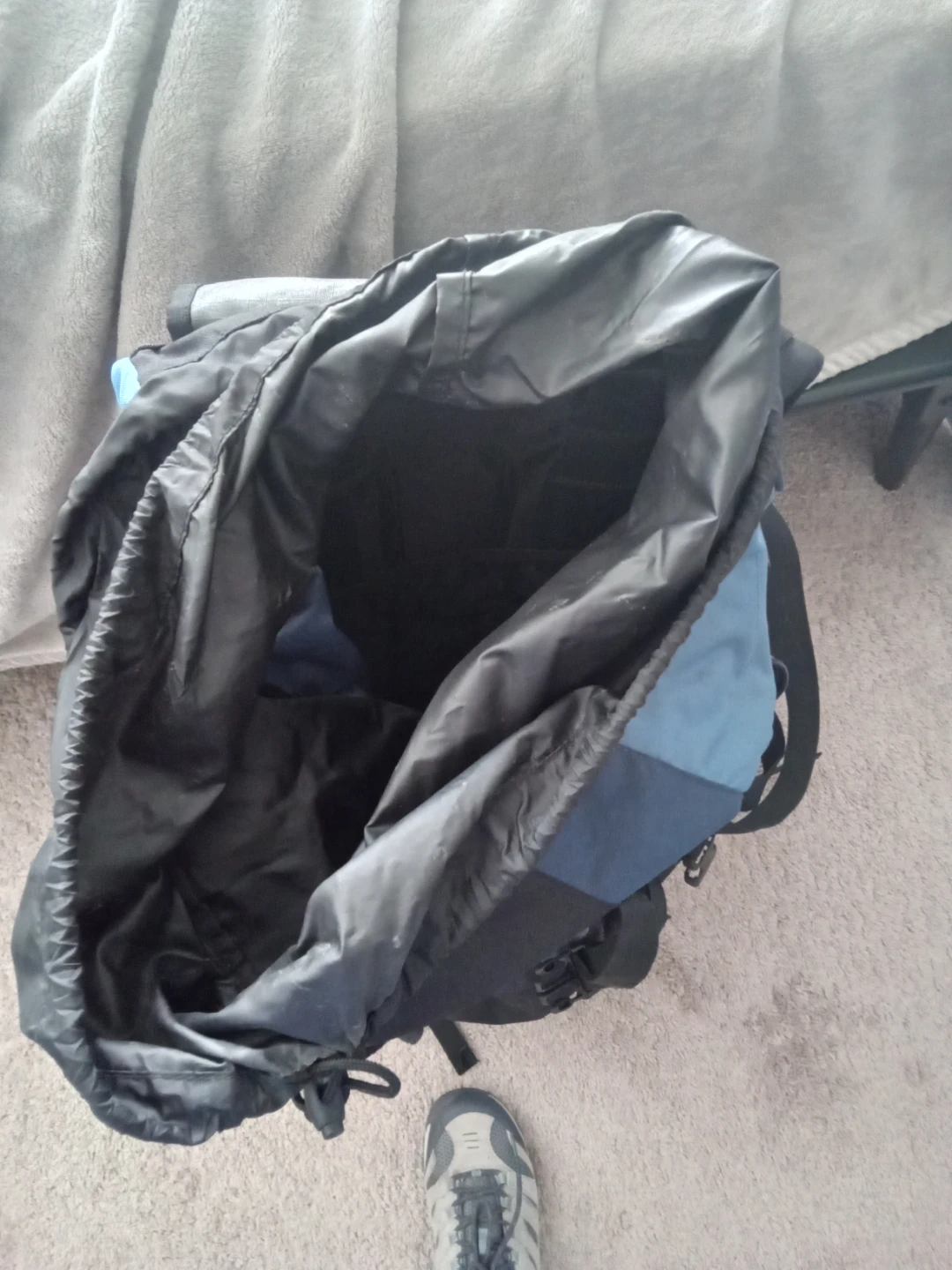 Backpack - Blue and Black Hiking Pack - photo 2
