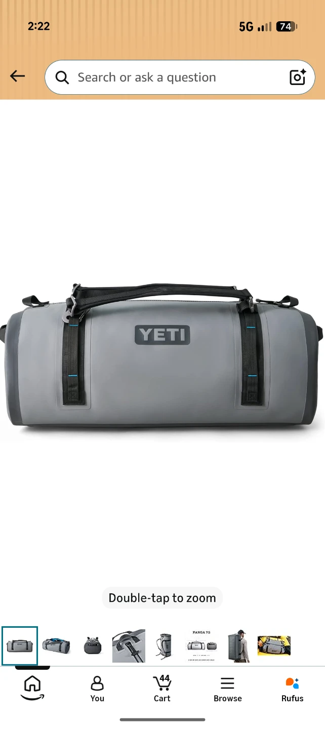 YETI Panga Airtight, Waterproof and Submersible Bags