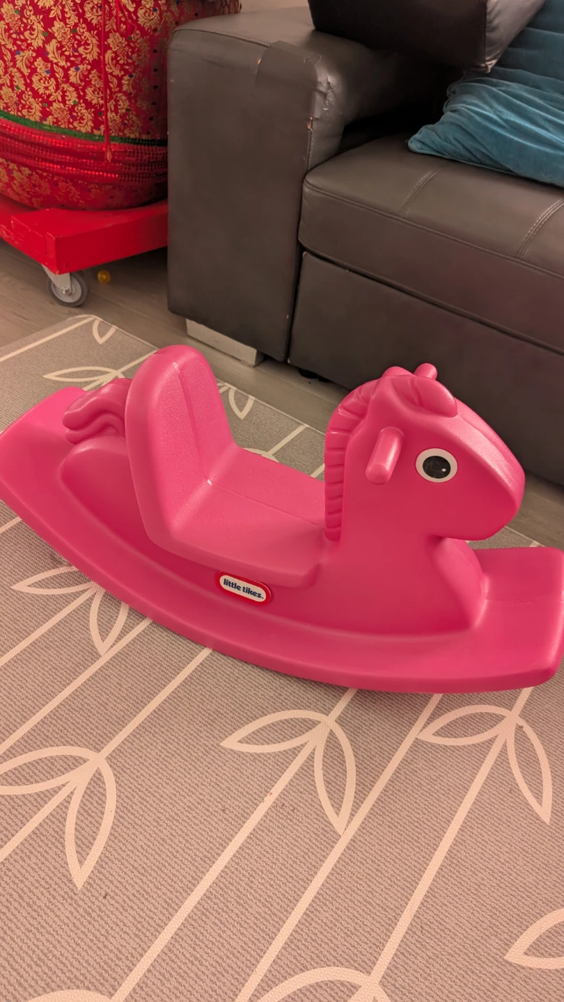 Little Tikes Magenta Rocking Horse Toy