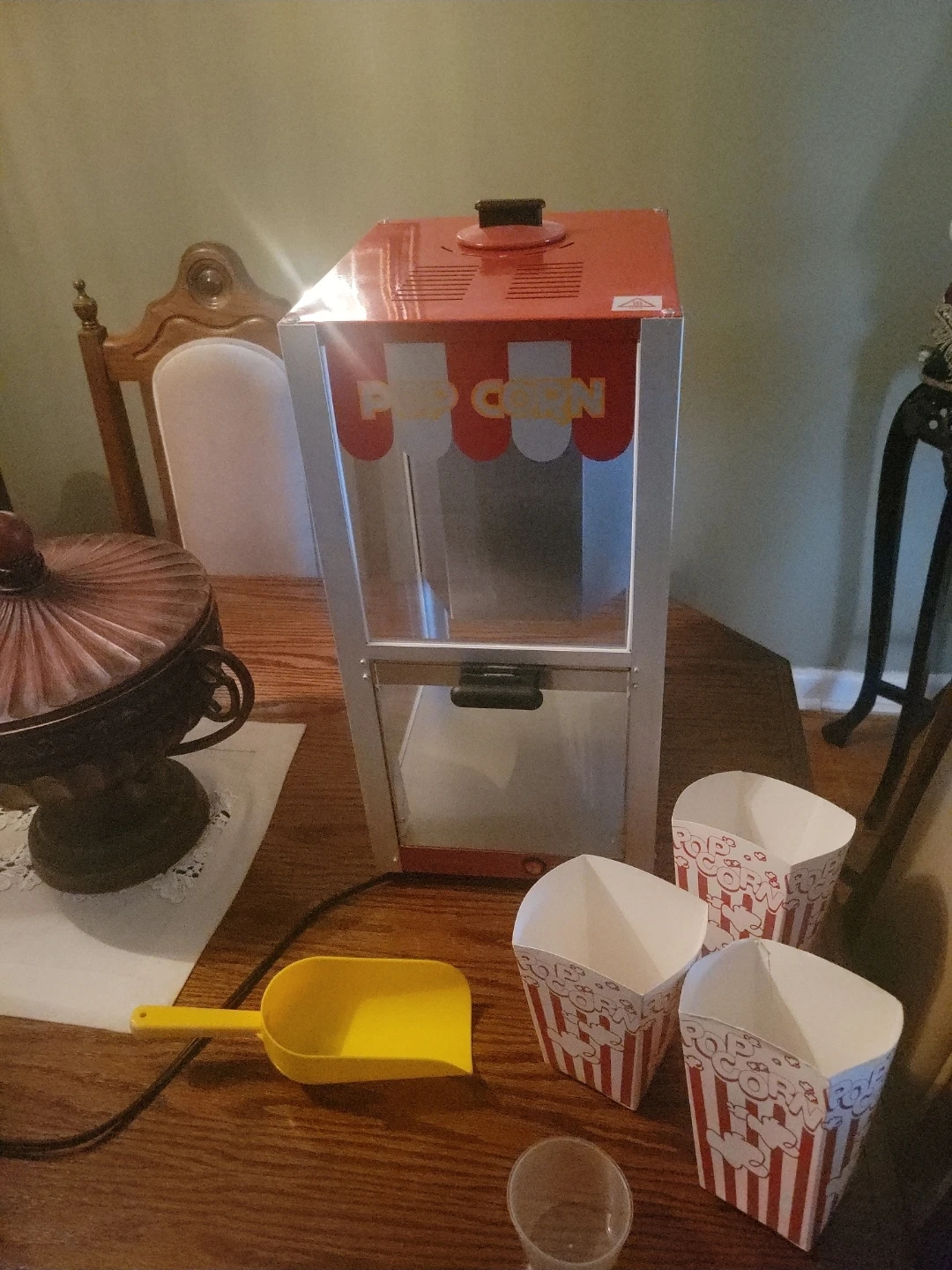 Retro Popcorn Machine - photo 2