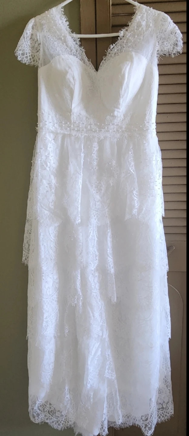Lace Wedding Dress Size Small
