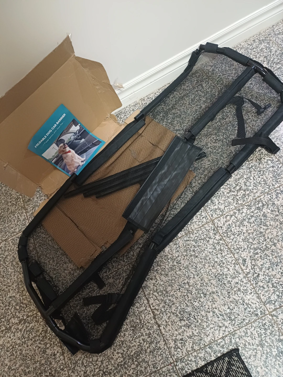 Foldable Dog Car Barrier - photo 3