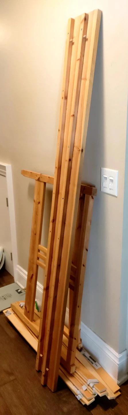 IKEA FJELLSE Wooden Twin Bed Frame - photo 4