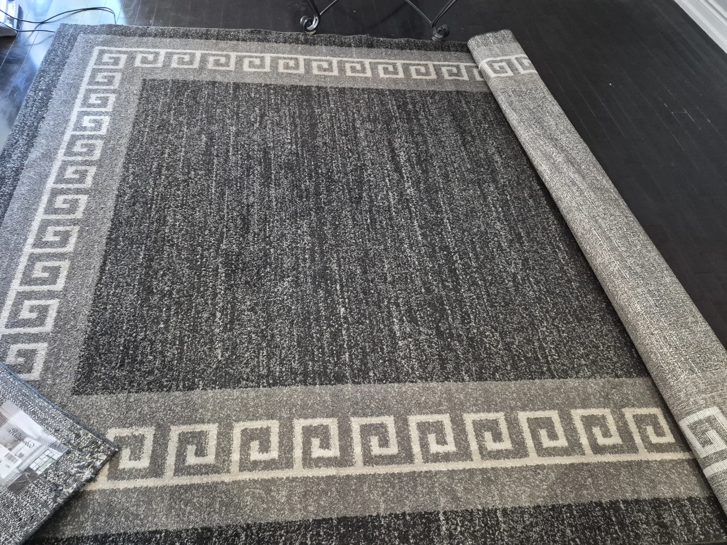 Ridgewood Area Rug - Anthracite 240x320cm