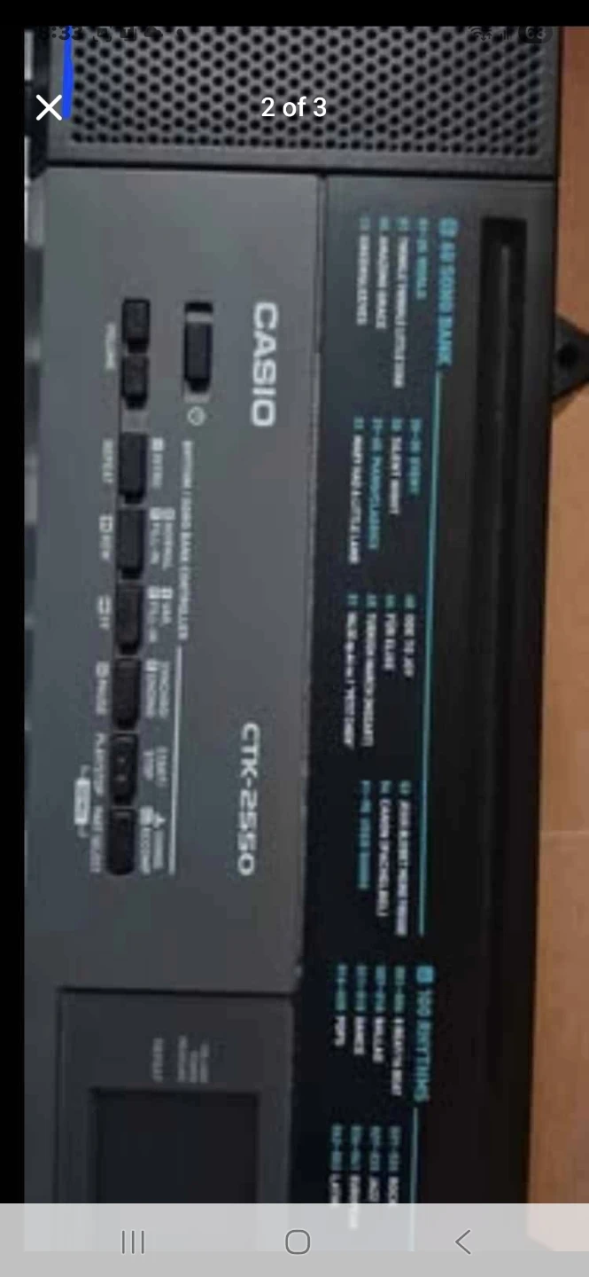 Casio CTK-2550 Keyboard - photo 2